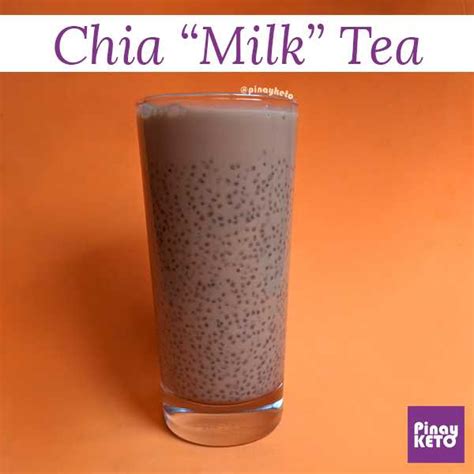 pianytea|Keto Milk Tea with Chia Seeds – Pinay Keto.